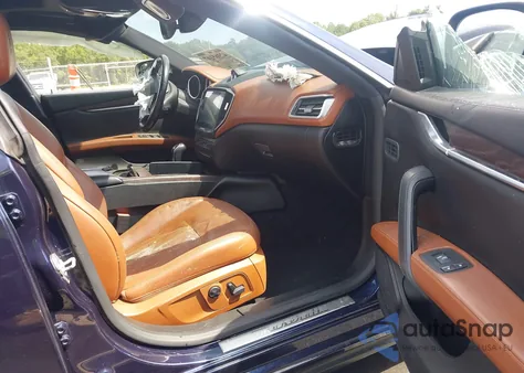 2017 Maserati Ghibli from USA, damaged, VIN ZAM57XSL2H1235941